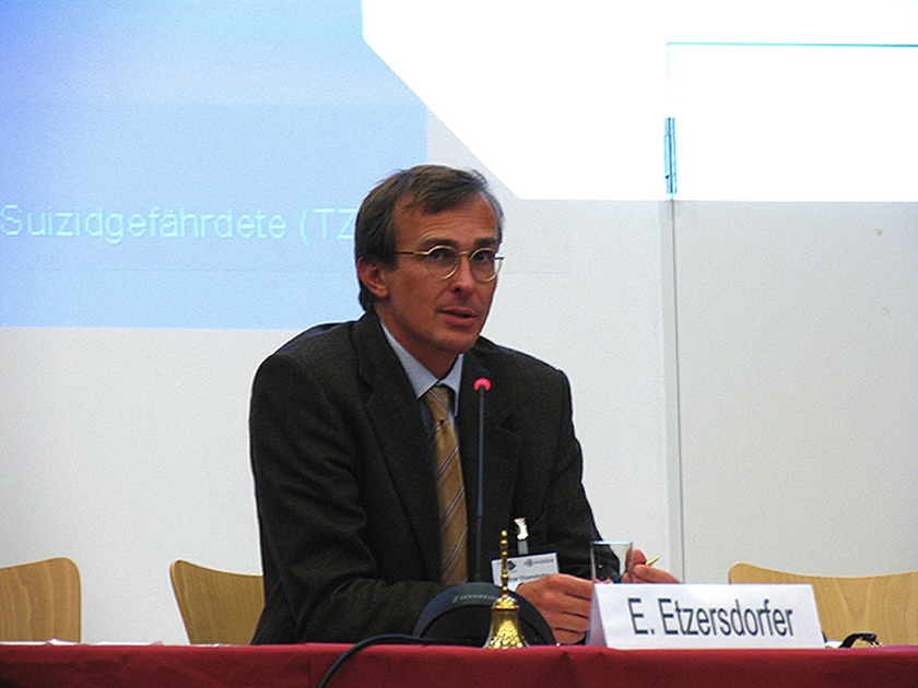 2005 – Elmar Etzersdorfer (stellv. Vorstandsvorsitzender) bei der DGS-Herbsttagung in Hamburg