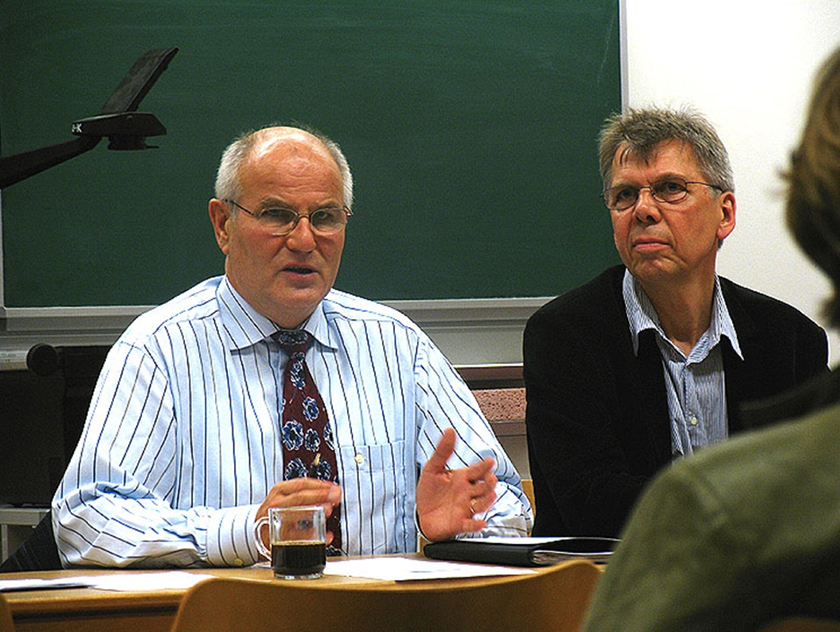 2005 – Werner Felber und Michael Witte bei der DGS-Herbsttagung in Hamburg