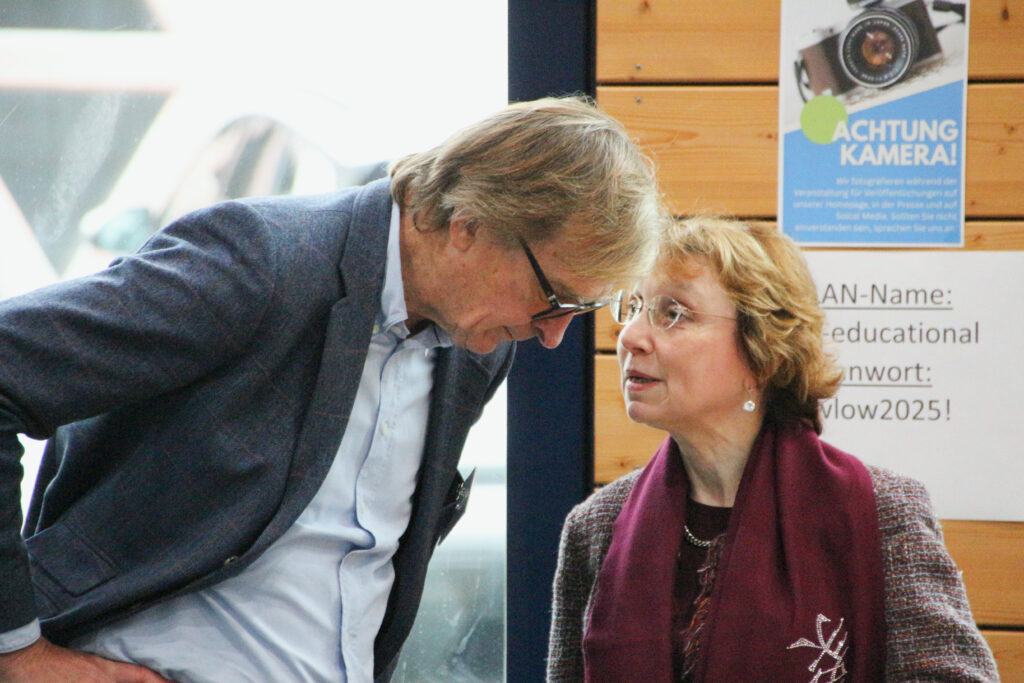 Prof. Dr. med. Elmar Etzersdorfer und Prof. Dr. Barbara Schneider bei DGS-Herbsttagung in Bayreuth im Jahr 2025