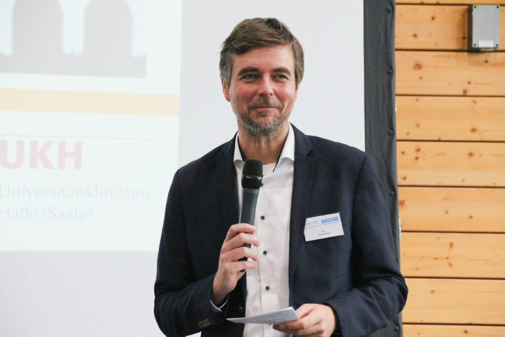 Dr. Tim Krause bei DGS-Herbsttagung in Bayreuth im Jahr 2025