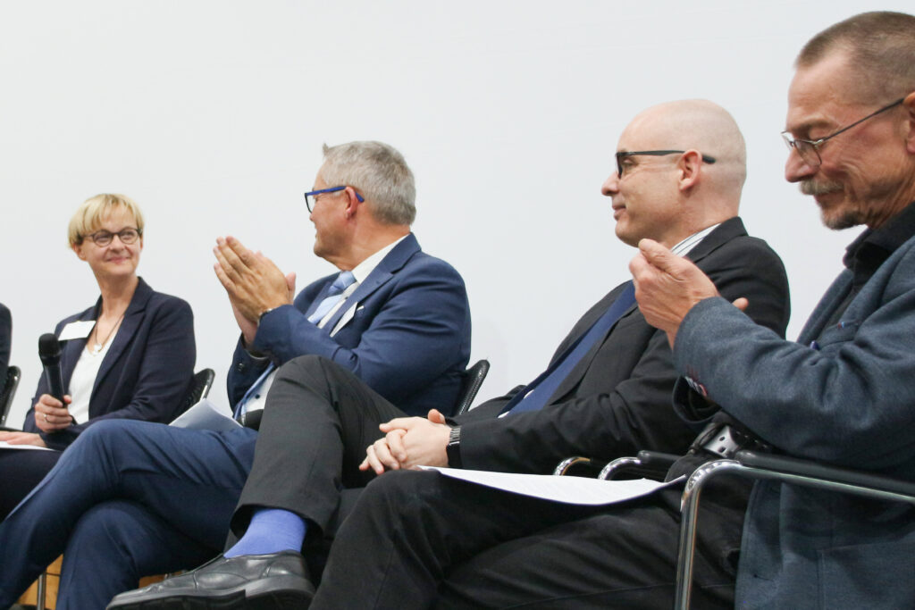 Podiumsdiskussion bei DGS-Herbsttagung in Bayreuth im Jahr 2025